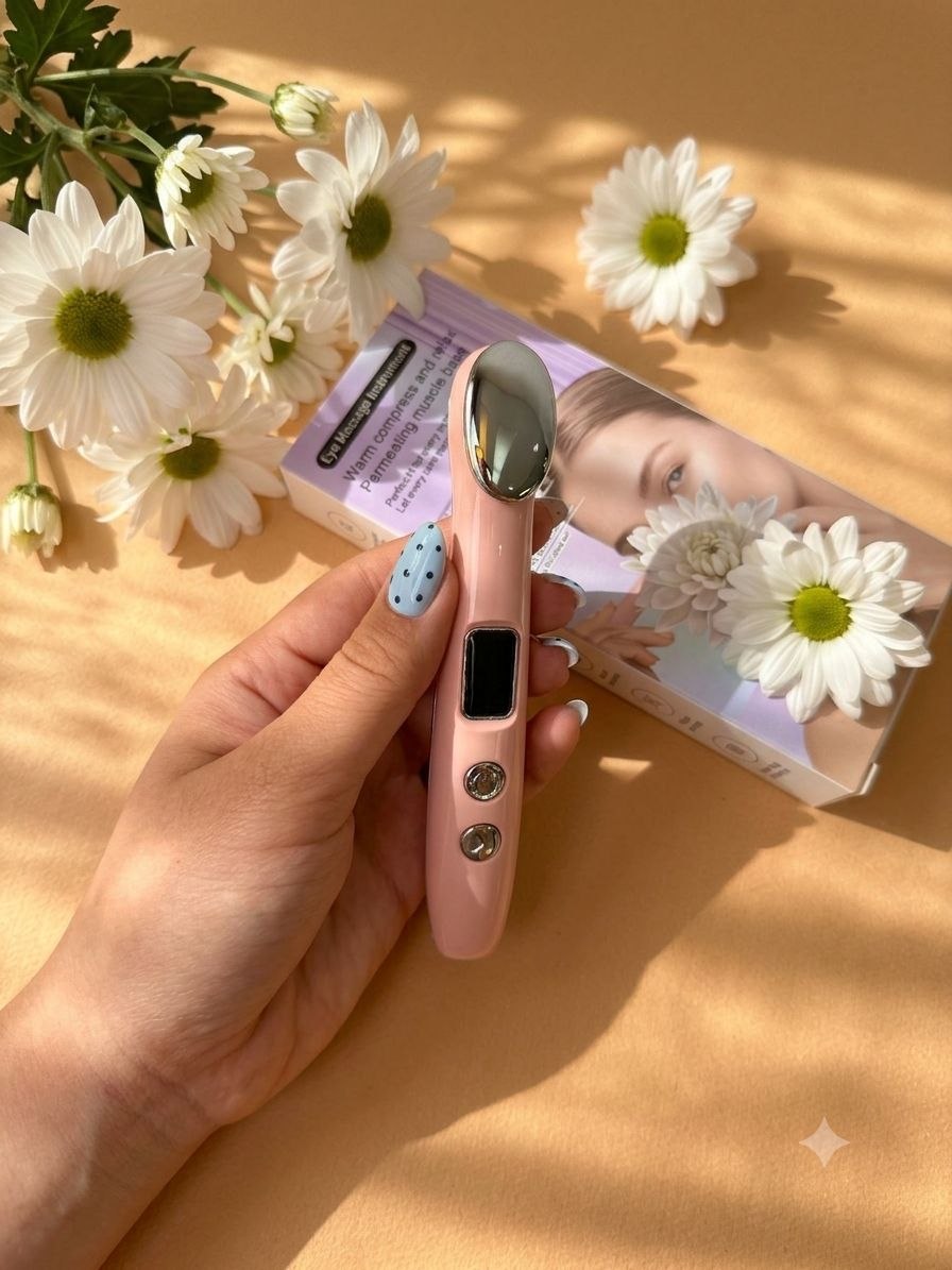 ماساژور چشم EMS الکتریکی | Electric Eye Massager با گرمایش و میکروجریان