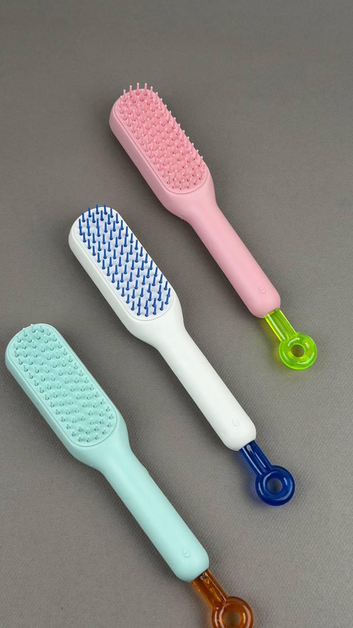برس مو جادویی دندانه جمع شونده | گره بازکن و تمیزشونده Magic Hair Brush
