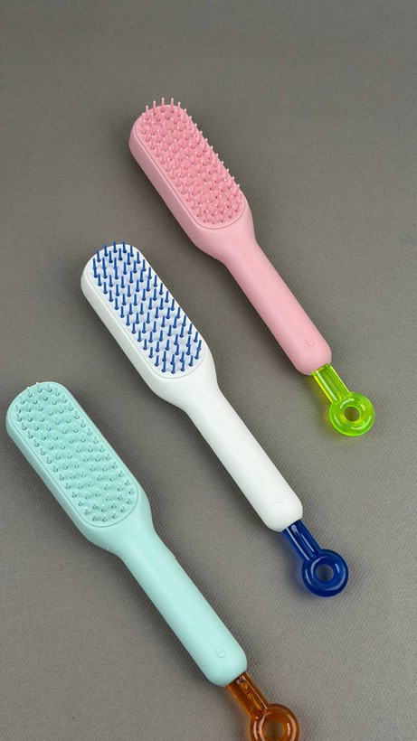 برس مو جادویی دندانه جمع شونده | گره بازکن و تمیزشونده Magic Hair Brush