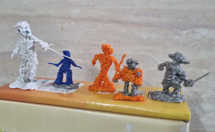 قلم طراحی سه بعدی 3D PEN-2 اورجینال | نمایشگر دار با تنظیم سرعت و فیلامنت PLA و