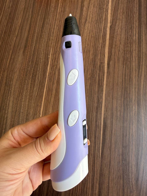 قلم طراحی سه بعدی 3D PEN-2 اورجینال | نمایشگر دار با تنظیم سرعت و فیلامنت PLA و