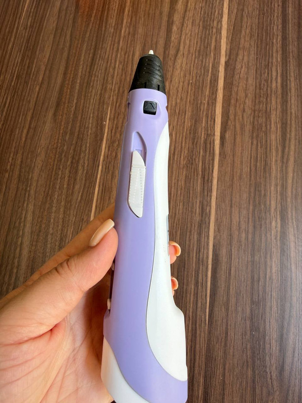 قلم طراحی سه بعدی 3D PEN-2 اورجینال | نمایشگر دار با تنظیم سرعت و فیلامنت PLA و